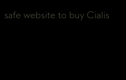 safe website to buy Cialis