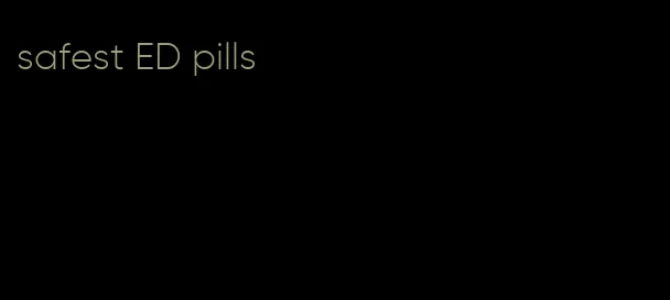 safest ED pills