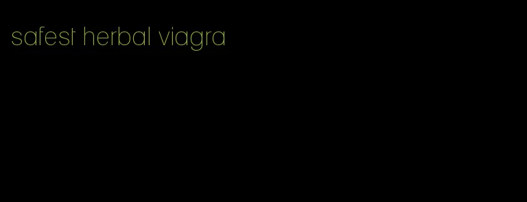 safest herbal viagra