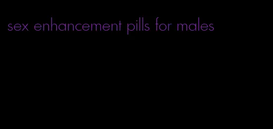 sex enhancement pills for males