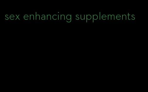 sex enhancing supplements