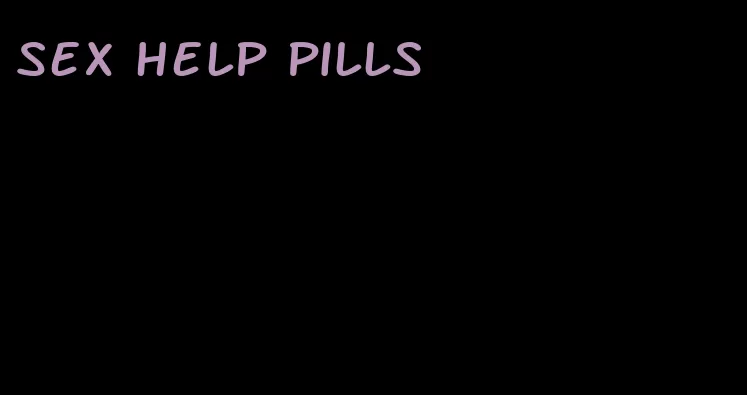 sex help pills