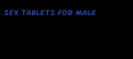 sex tablets for male