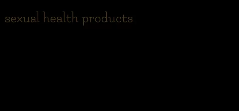 sexual health products