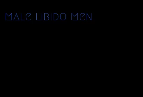 male libido men