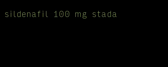 sildenafil 100 mg stada