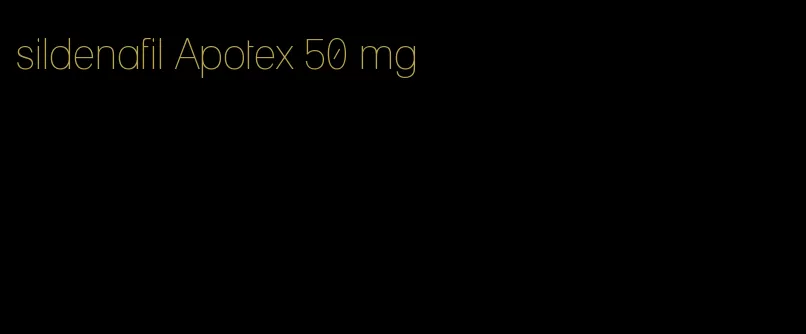 sildenafil Apotex 50 mg