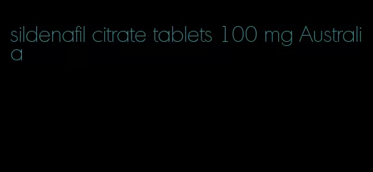 sildenafil citrate tablets 100 mg Australia