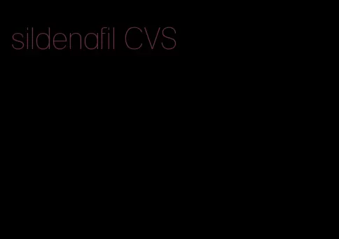 sildenafil CVS