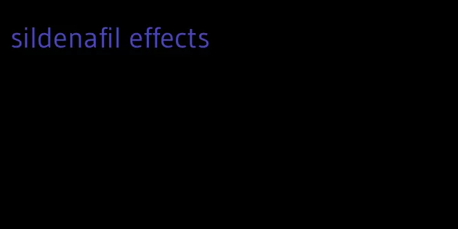 sildenafil effects