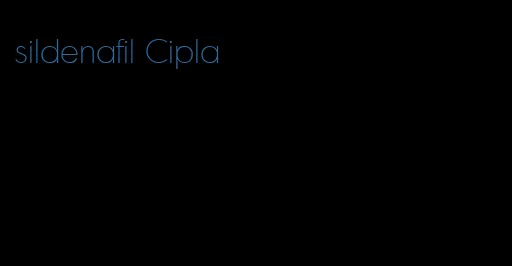 sildenafil Cipla