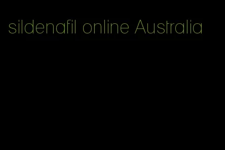 sildenafil online Australia