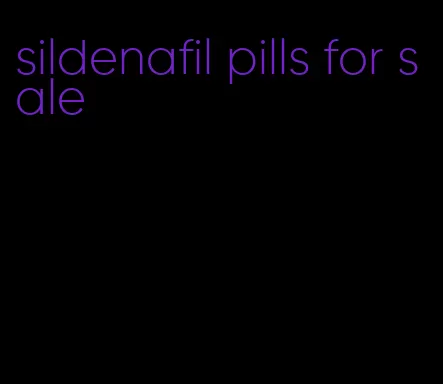 sildenafil pills for sale