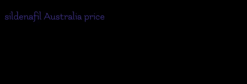 sildenafil Australia price