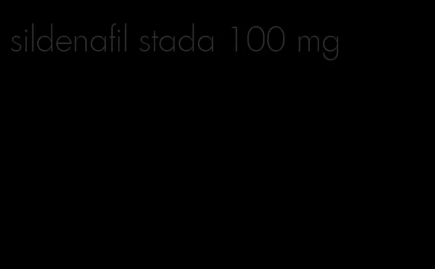 sildenafil stada 100 mg