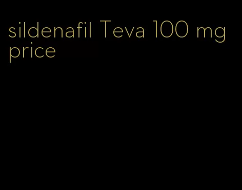 sildenafil Teva 100 mg price