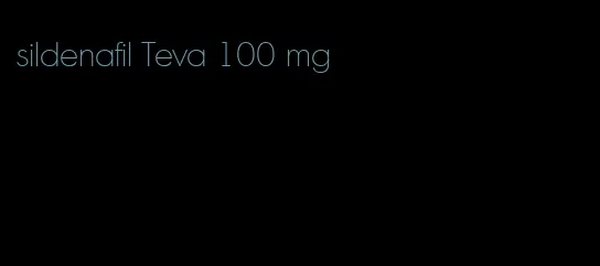 sildenafil Teva 100 mg