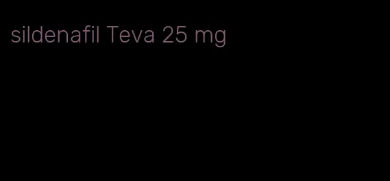 sildenafil Teva 25 mg