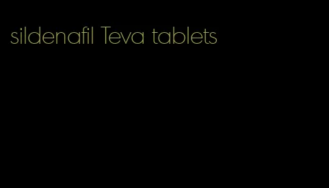 sildenafil Teva tablets