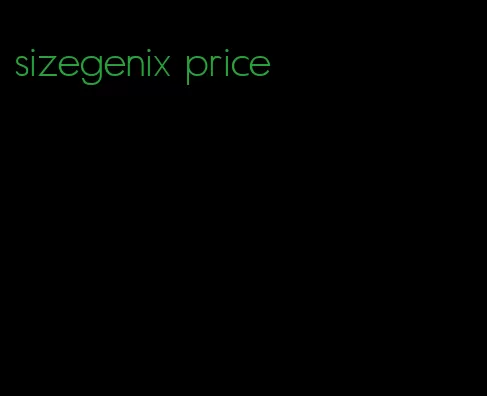 sizegenix price