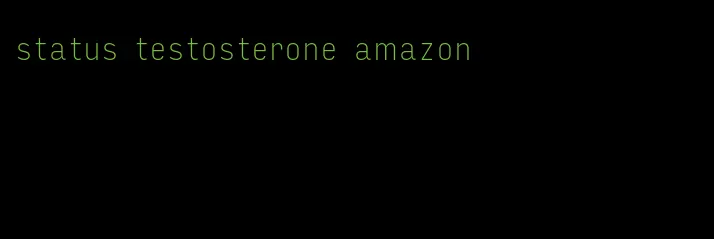 status testosterone amazon