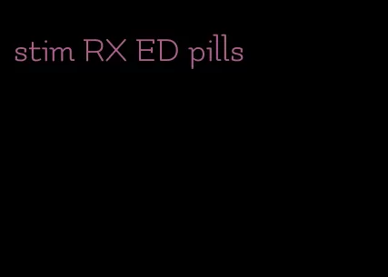 stim RX ED pills