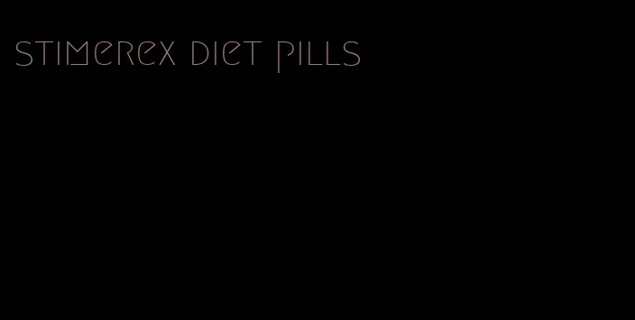 stimerex diet pills