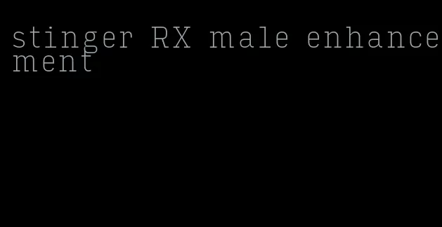 stinger RX male enhancement