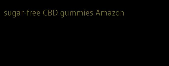 sugar-free CBD gummies Amazon