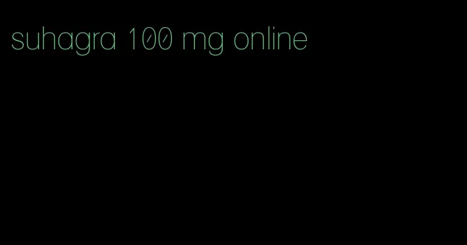 suhagra 100 mg online