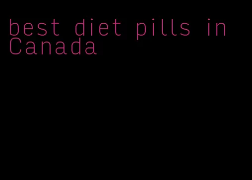 best diet pills in Canada