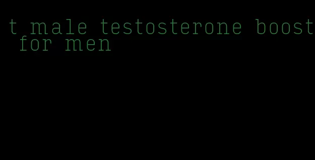 t male testosterone boost for men