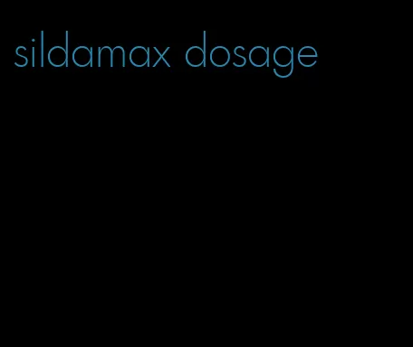 sildamax dosage