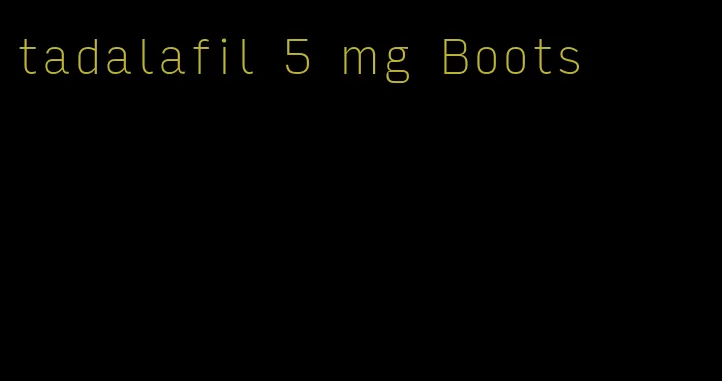 tadalafil 5 mg Boots