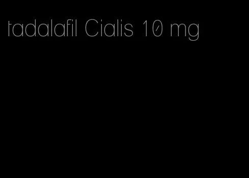 tadalafil Cialis 10 mg