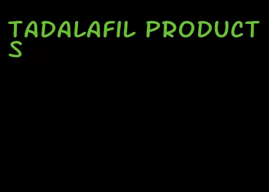 tadalafil products