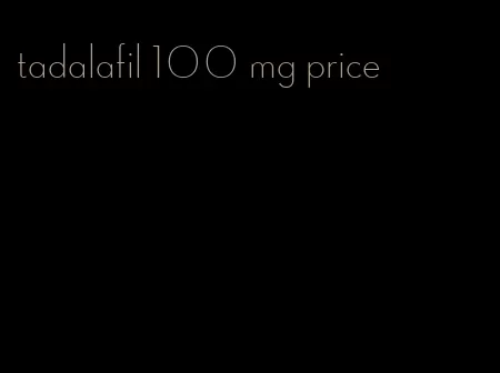 tadalafil 100 mg price