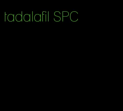 tadalafil SPC