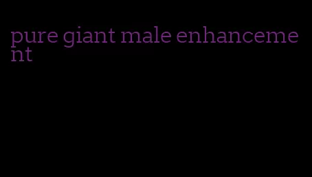 pure giant male enhancement