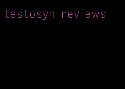 testosyn reviews