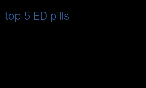 top 5 ED pills