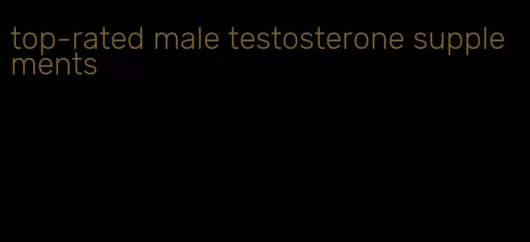 top-rated male testosterone supplements