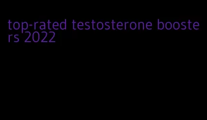 top-rated testosterone boosters 2022