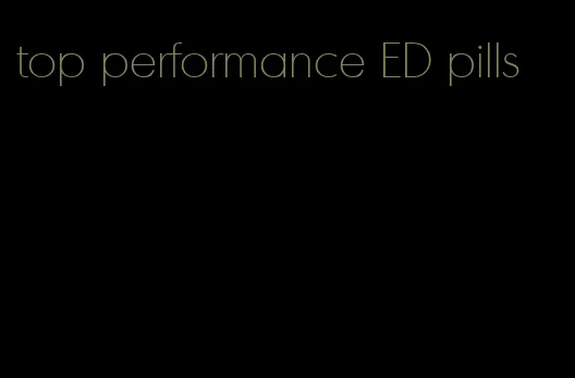 top performance ED pills