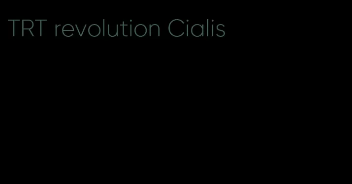 TRT revolution Cialis