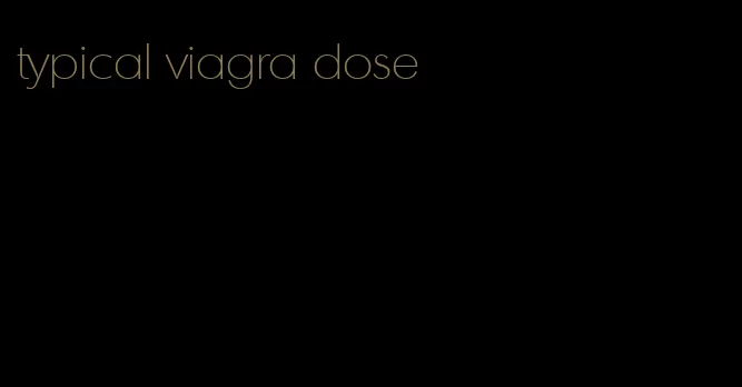 typical viagra dose