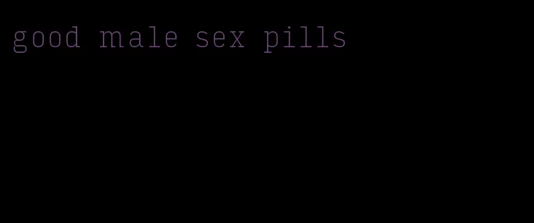 good male sex pills