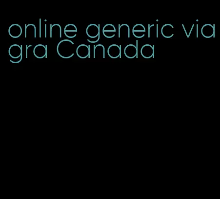 online generic viagra Canada