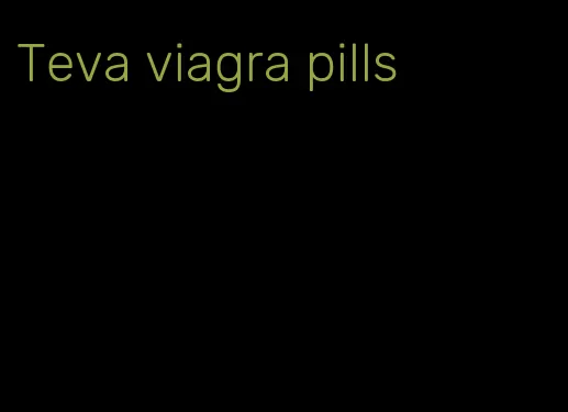 Teva viagra pills