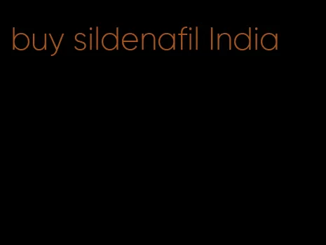 buy sildenafil India